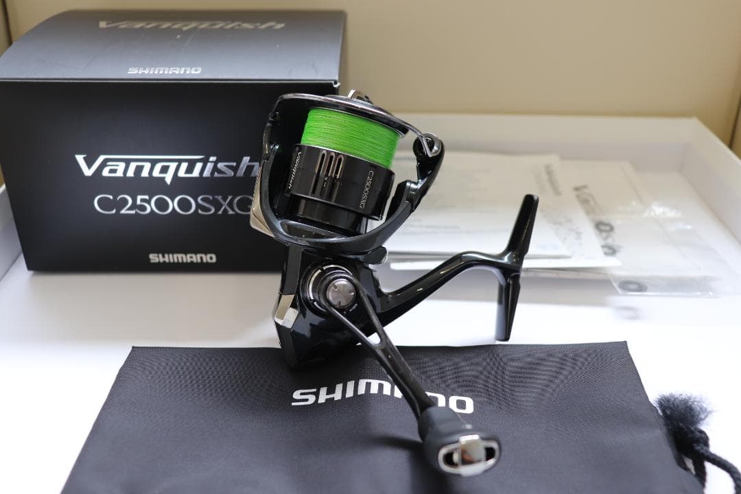 【美品 淡水使用のみ】シマノ19ヴァンキッシュC2500SXG バンキッシュ