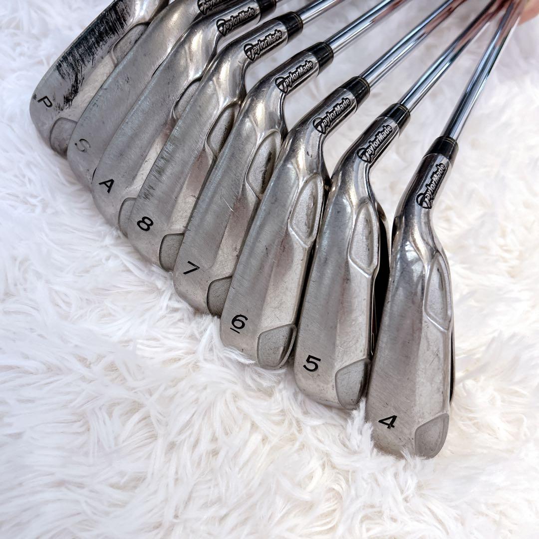 テーラーメイド バーナー ゴルフ アイアン 8本セット