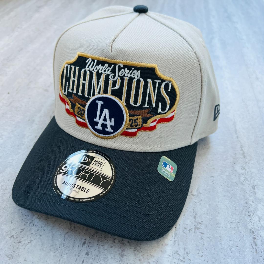 LAドジャース 2025 ワールドシリーズ優勝記念キャップ 海外限定 大谷 山本