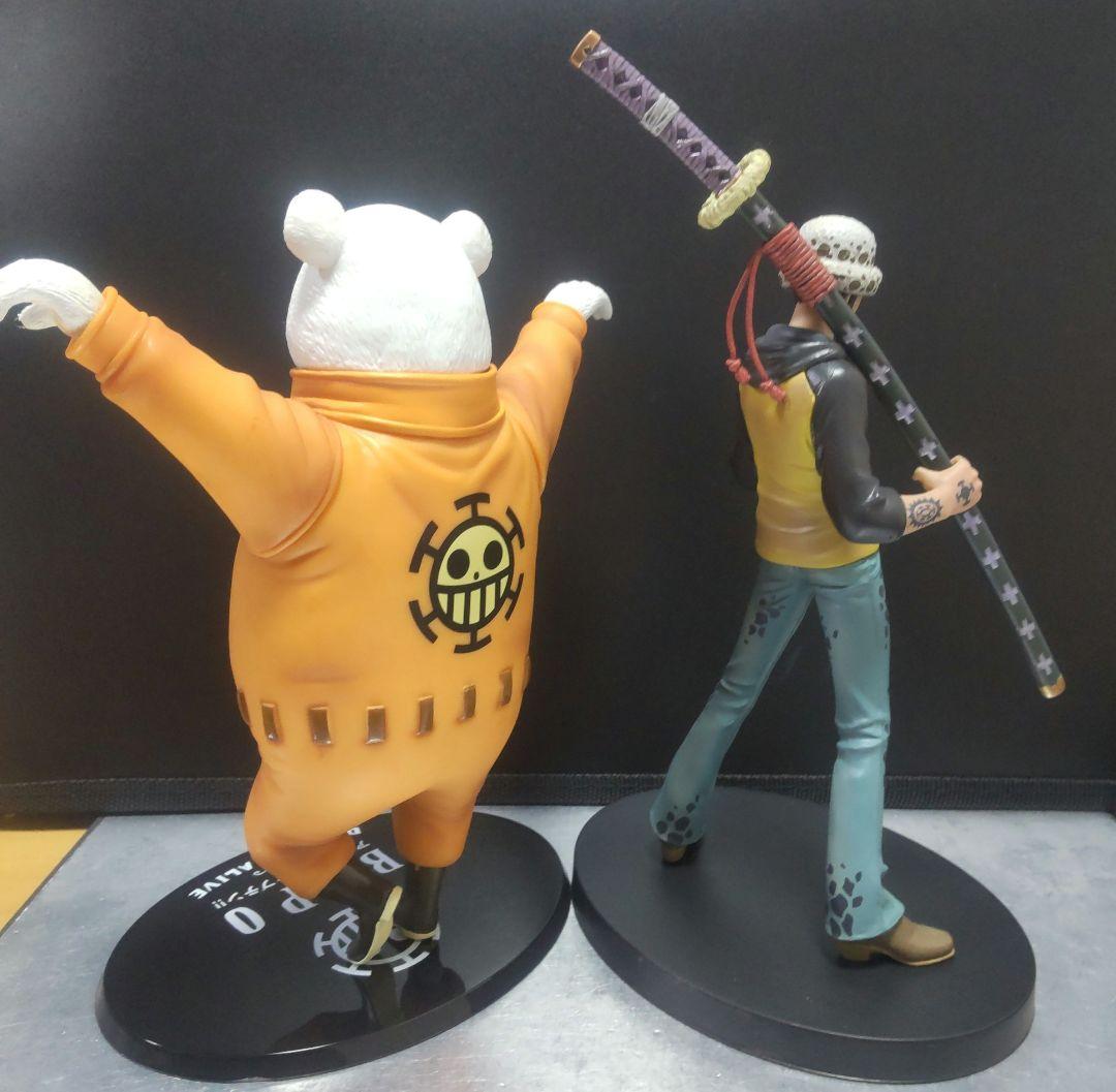 ONE PIECE 【ベポ ＆トラファルガー・ロー】 ハートの海賊団 フィギュア