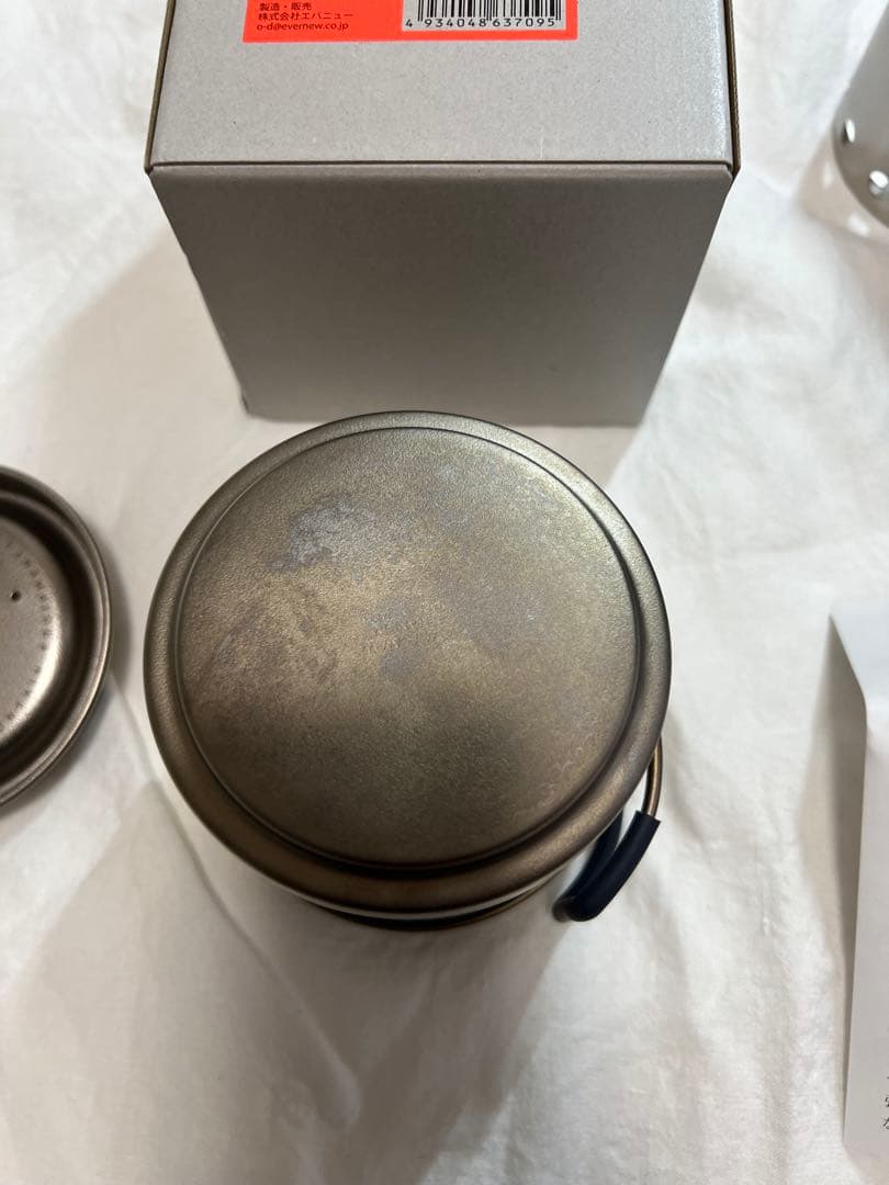 エバニュー　Ti Mug pot 500 ストーブセットおまけ付