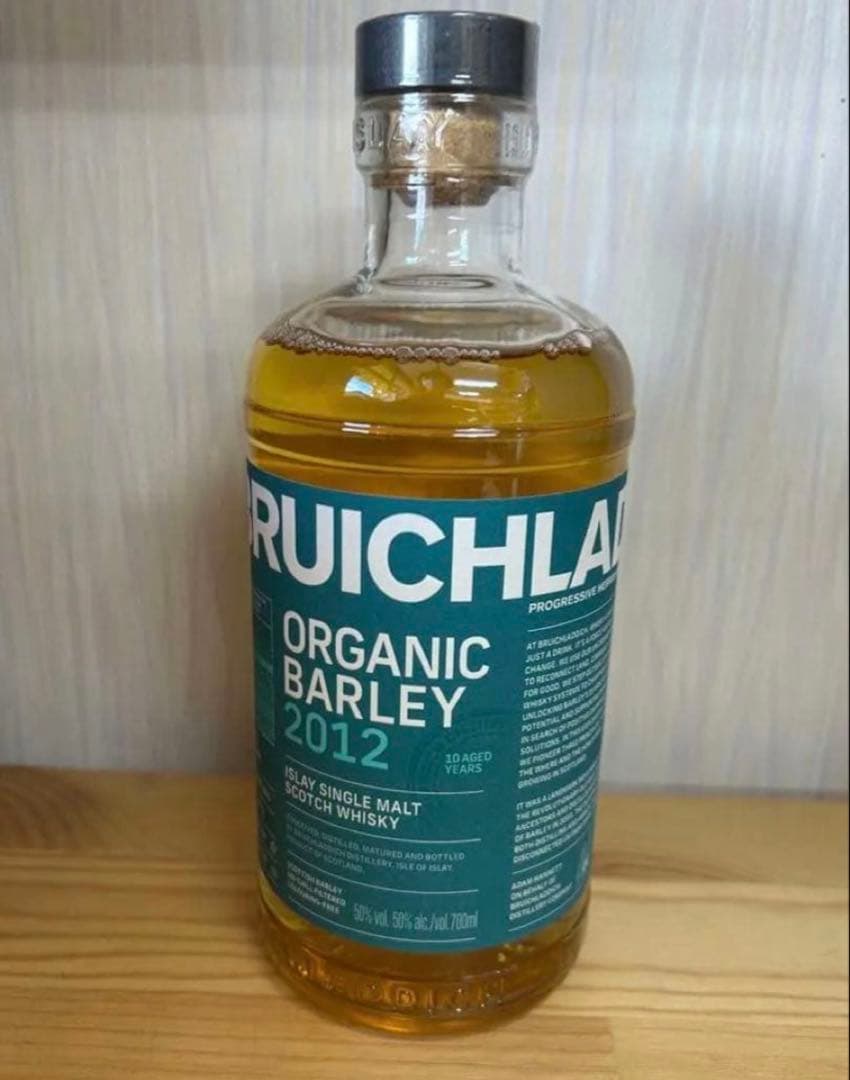 ブルックラディ　オーガニック・バーレイ　2012 700ml 1本