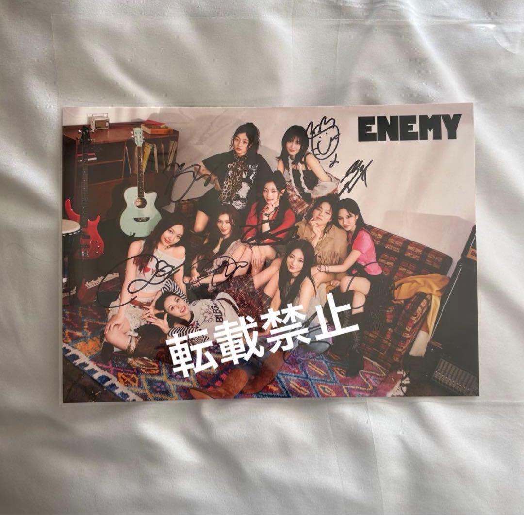 TWICE ENEMY サイン 全員 全サ サイン会