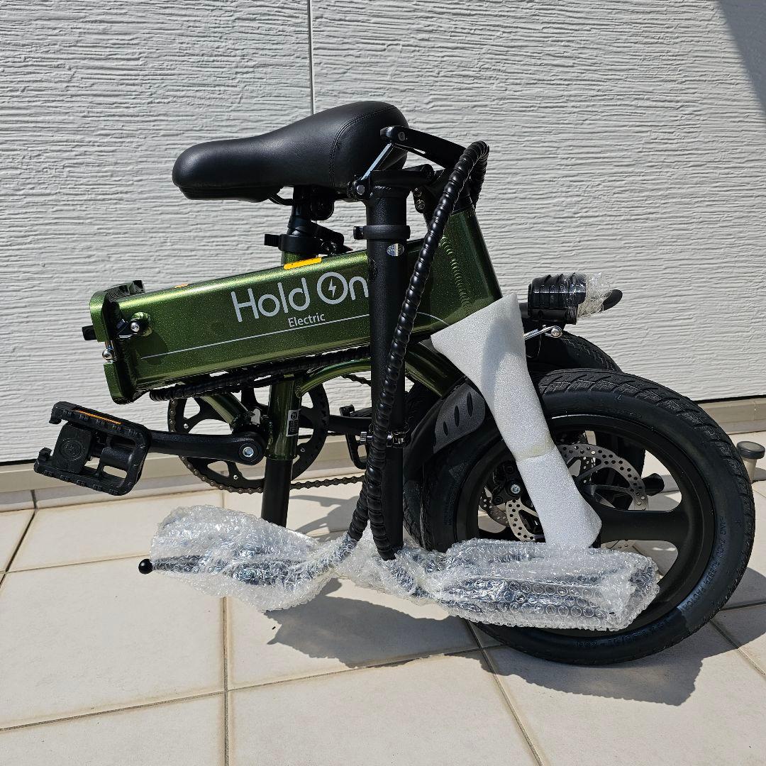 ホールドオン　HOLD ON 折り畳み電動アシスト自転車　14インチ　新品未使用