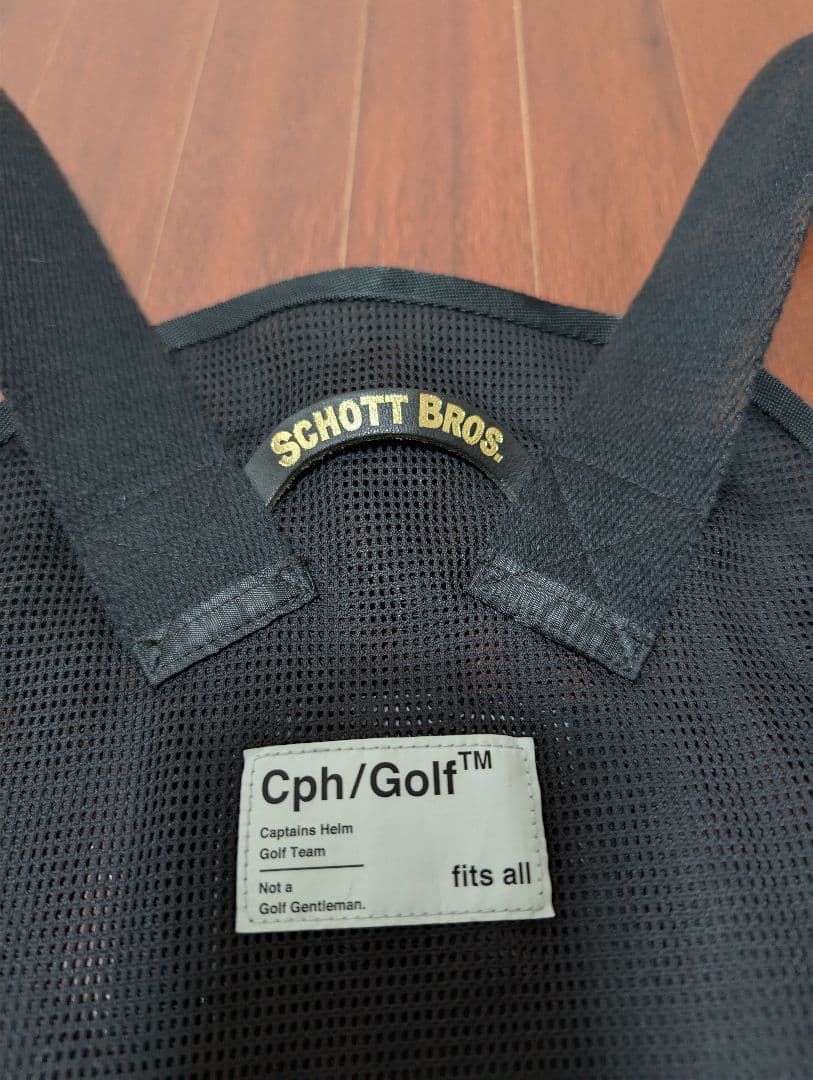 CAPTAINS HELM GOLF×schott ベスト 廃盤