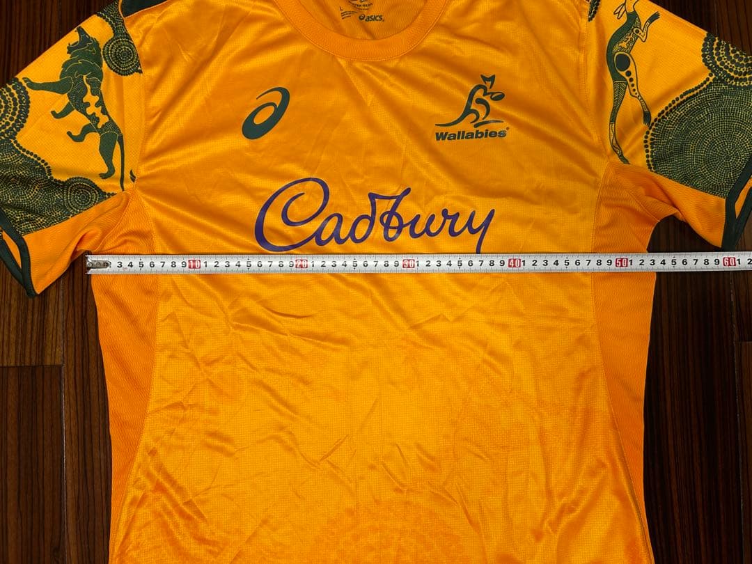 アシックス　オーストラリア代表 ワラビーズ　ライオンズツアーシャツ　L