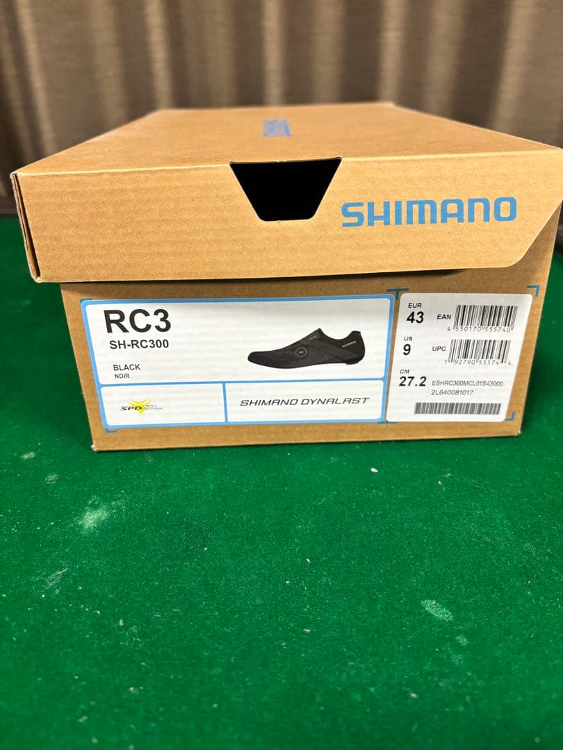【美品】SHIMANO ブラック シューズ RC3 SH-RC300 27cm