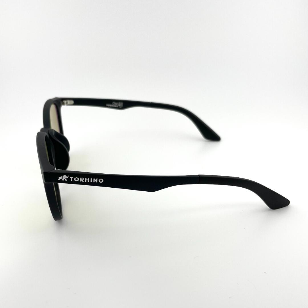 トライノ偏光サングラス　釣り　イエローグリーン/ミラー　パリジャンシェイプ