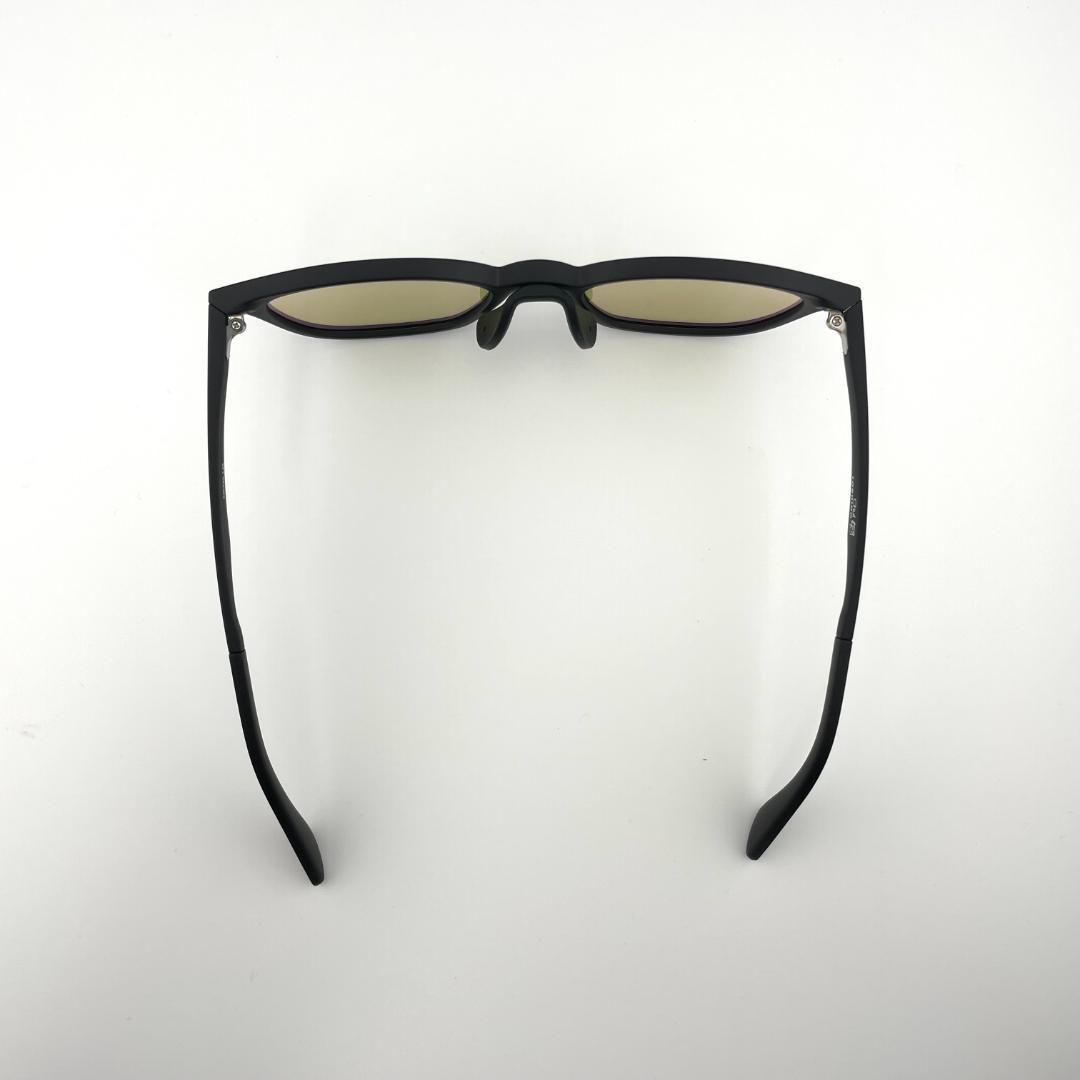 トライノ偏光サングラス　釣り　イエローグリーン/ミラー　パリジャンシェイプ