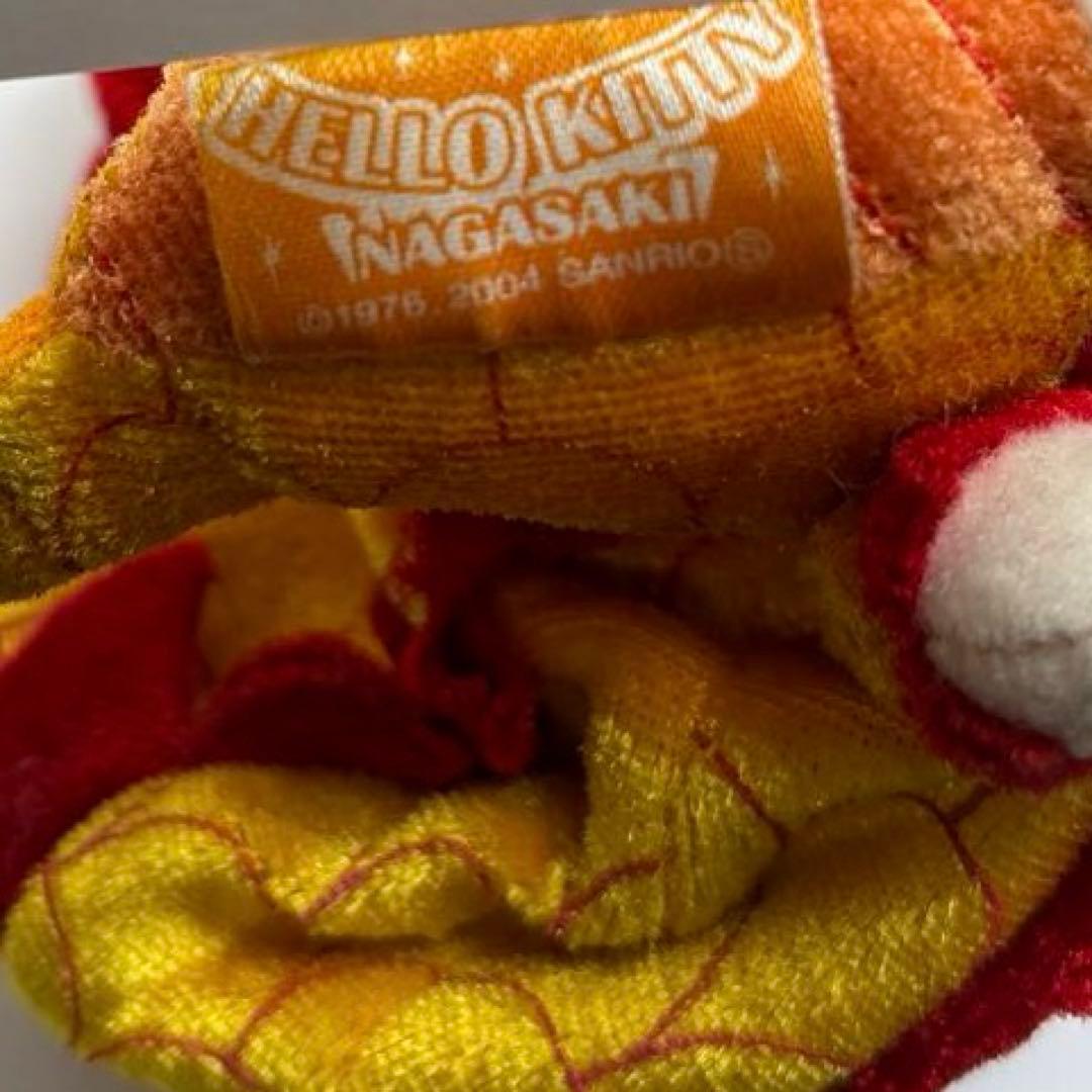 ご当地キティ 長崎　蛇踊り 獅子舞 ぬいぐるみキーホルダー 平成レトロ レア　金