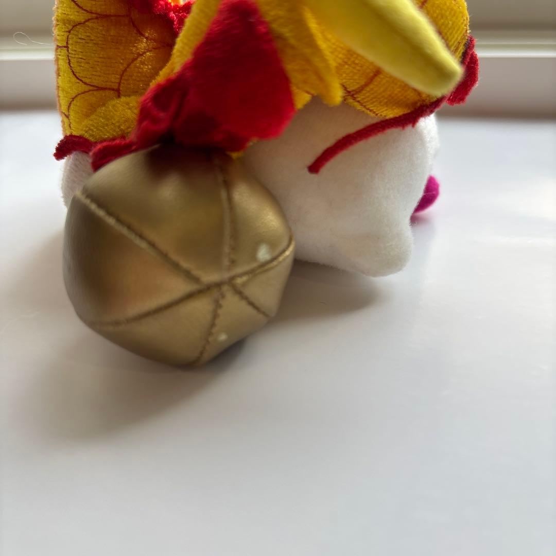 ご当地キティ 長崎　蛇踊り 獅子舞 ぬいぐるみキーホルダー 平成レトロ レア　金