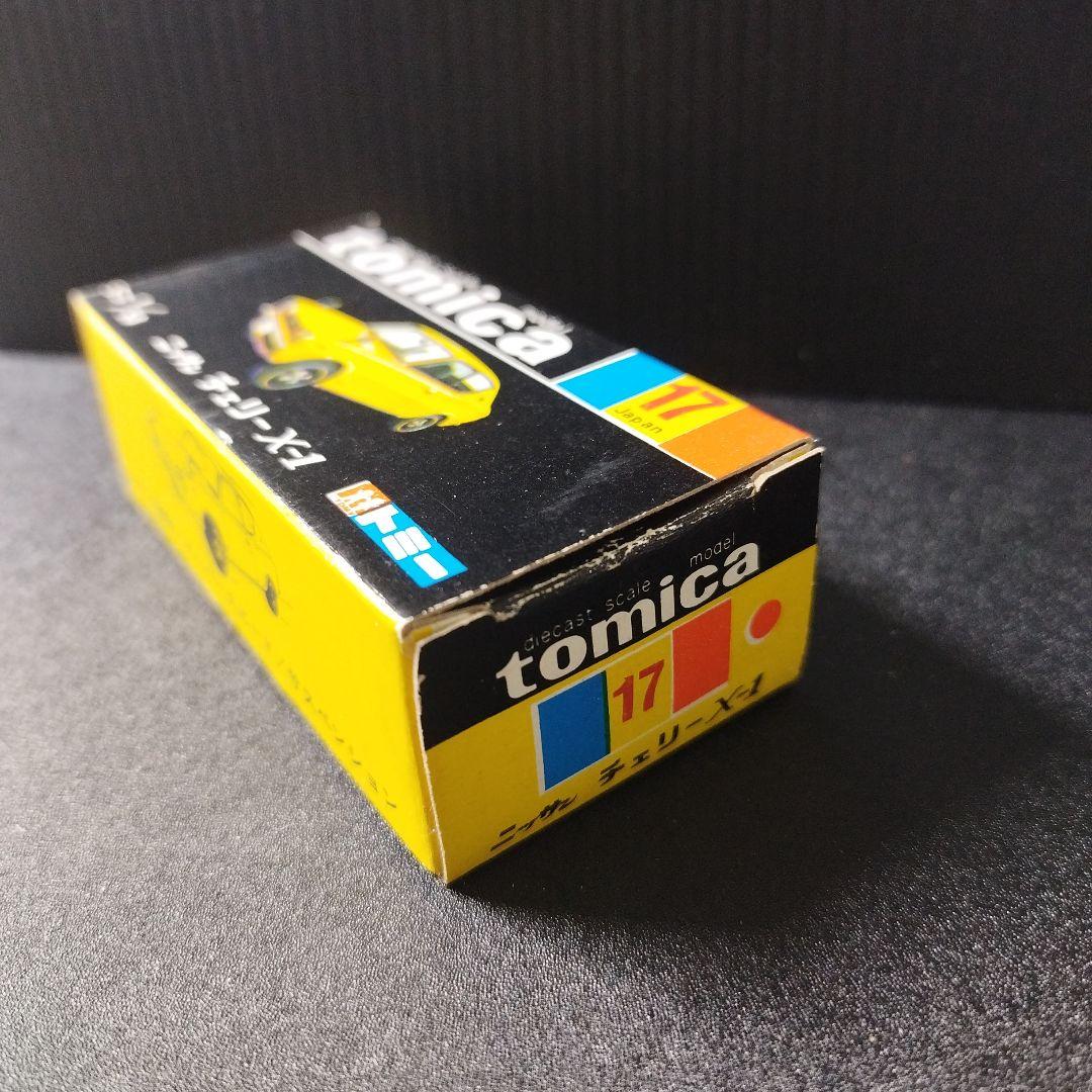 黒箱日本製トミカ ニッサン チェリー X-1