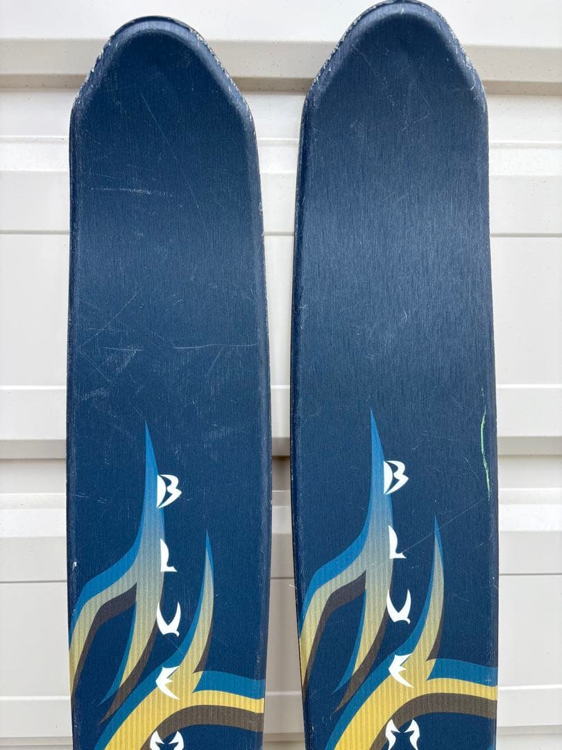 ブルーモリスREBIRTH スキー板 ビンディングセット150センチ　傷有り