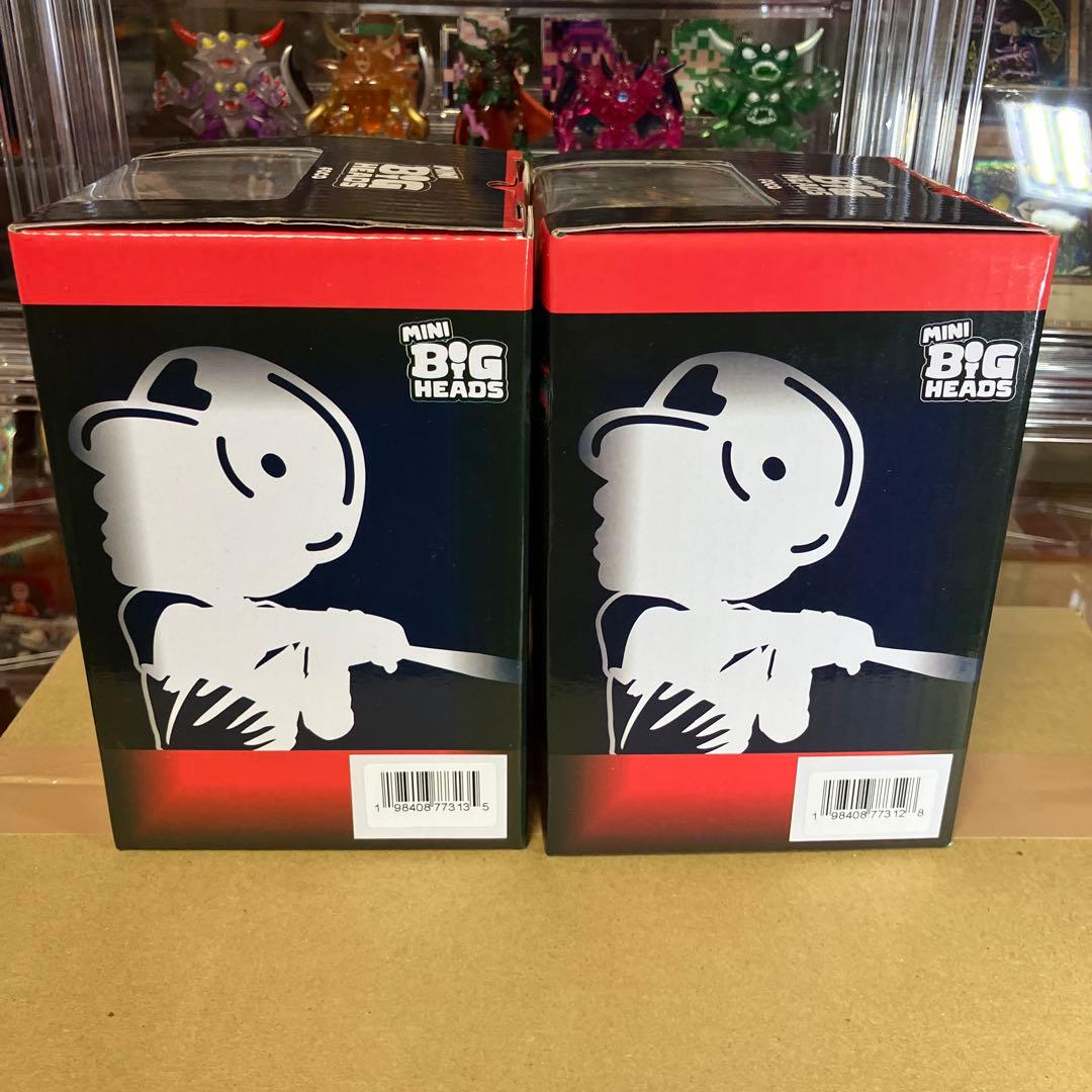 ミニボブルヘッド大谷翔平選手、FOCO製 ゴールド＆シルバー 、日米ユニフォーム