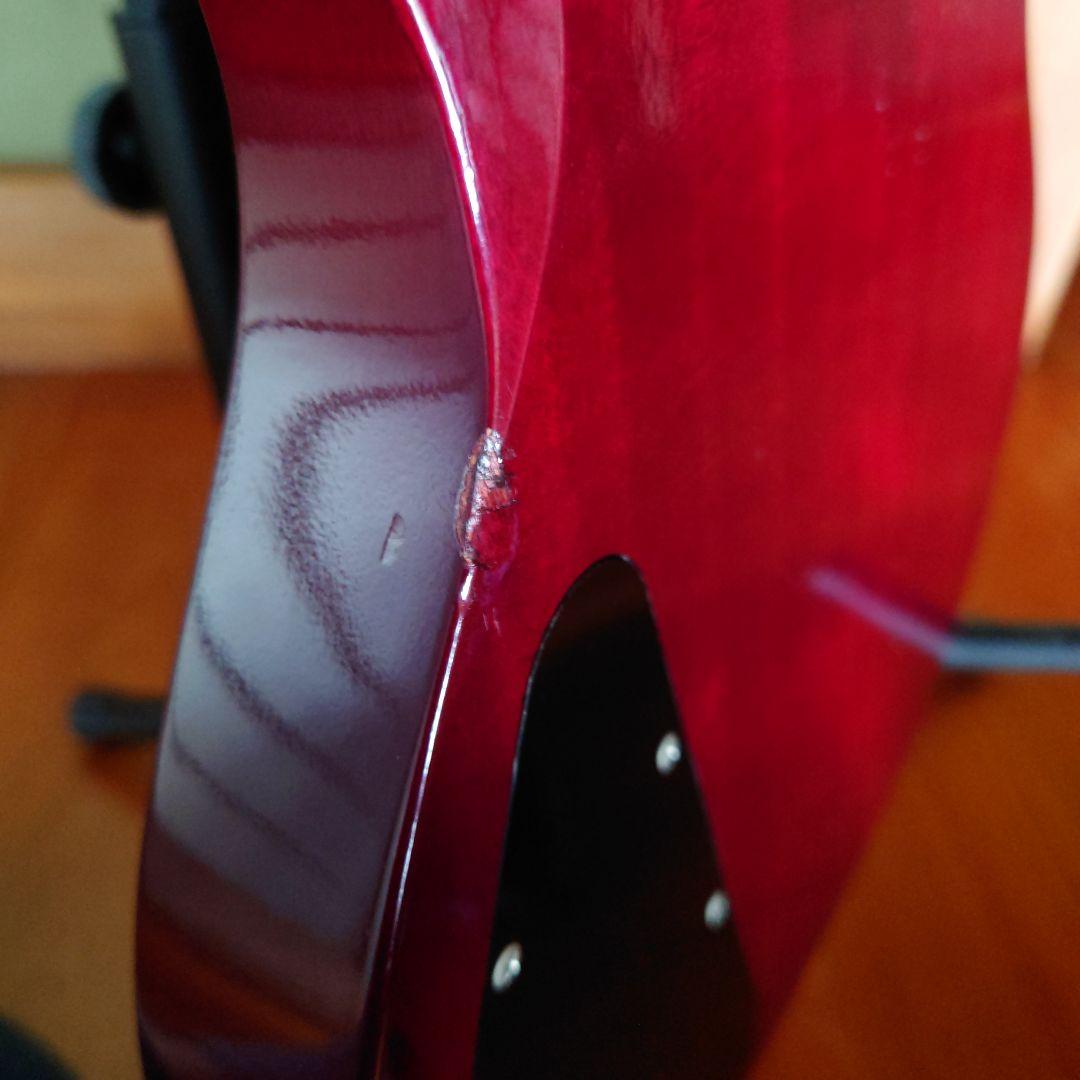 Edward SG E-SG-90LT2 ネック折れ状態