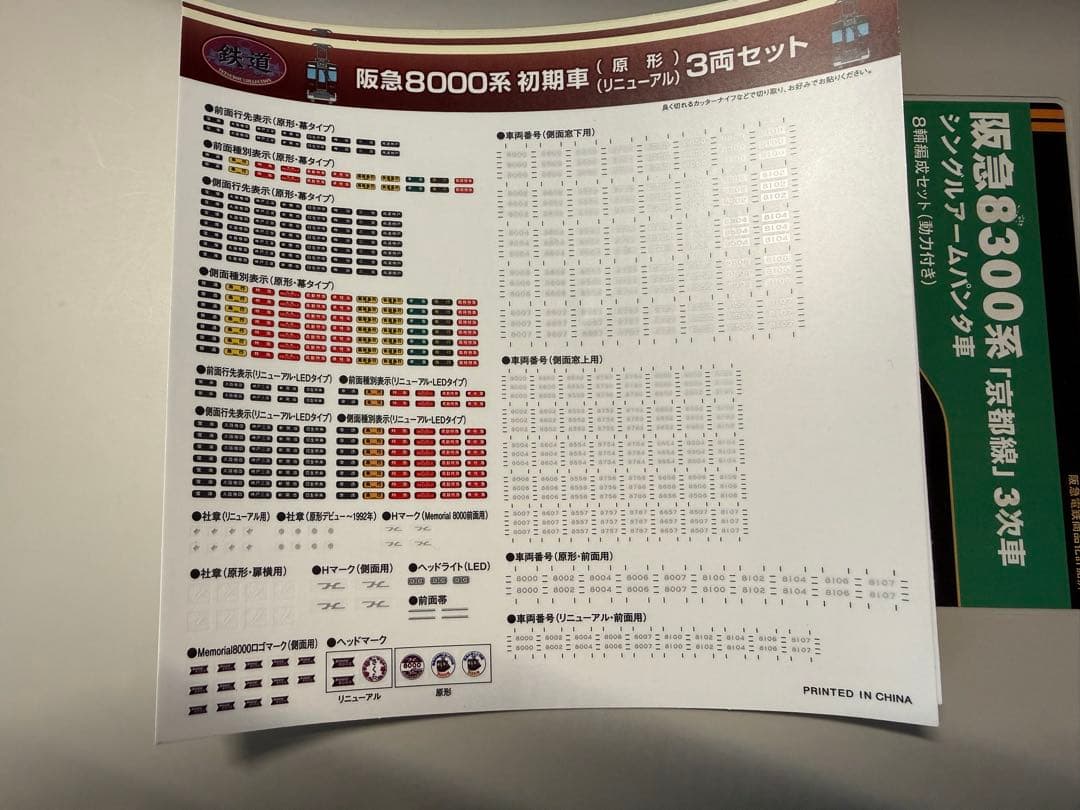 ざ*ー様 阪急8000系鉄コレ 8両セットB