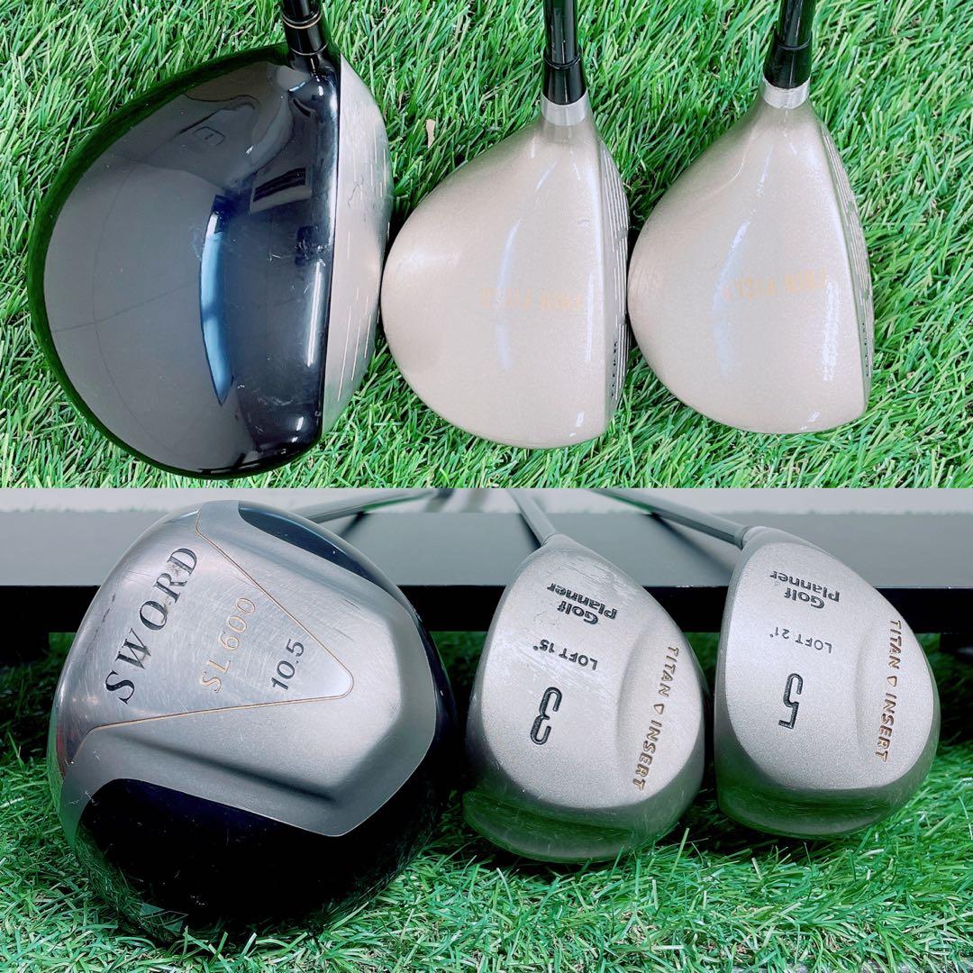 カタナゴルフ　ゴルフクラブセット　メンズ　初心者　N2376