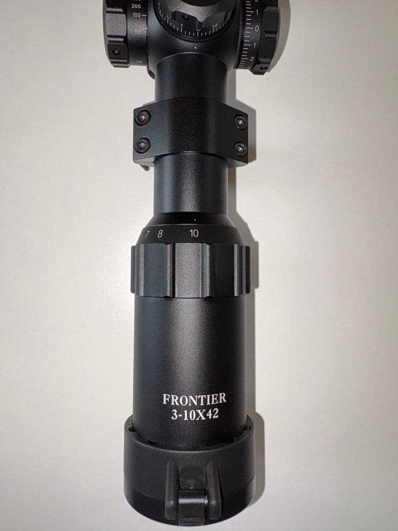 フロンティアミルドットレティクルサイドフォーカススコープ3-10×42 30mm