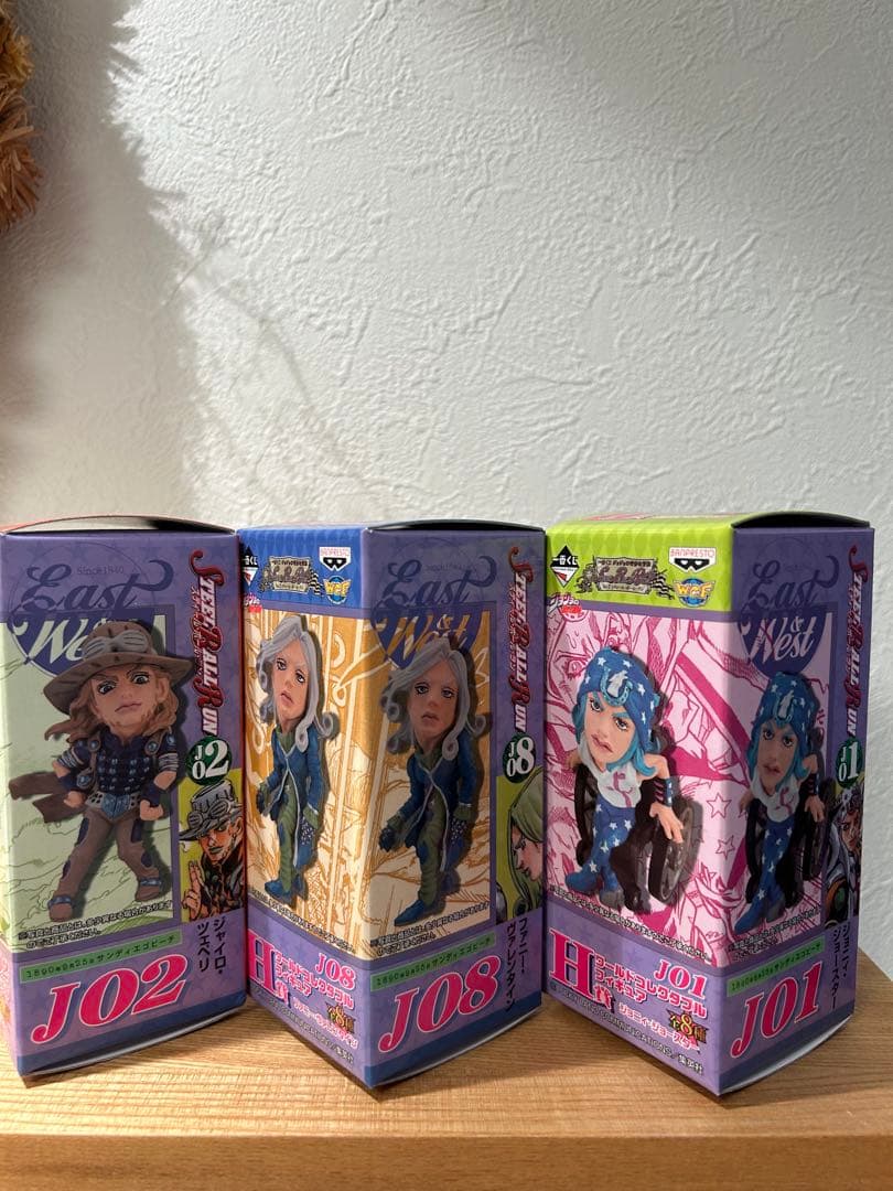 【未開封品】ジョジョ⭐︎ワーコレ⭐︎スティールボールランH賞3個