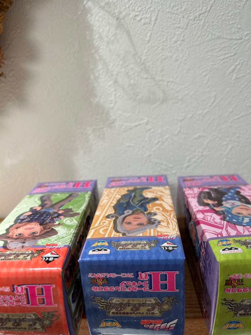 【未開封品】ジョジョ⭐︎ワーコレ⭐︎スティールボールランH賞3個