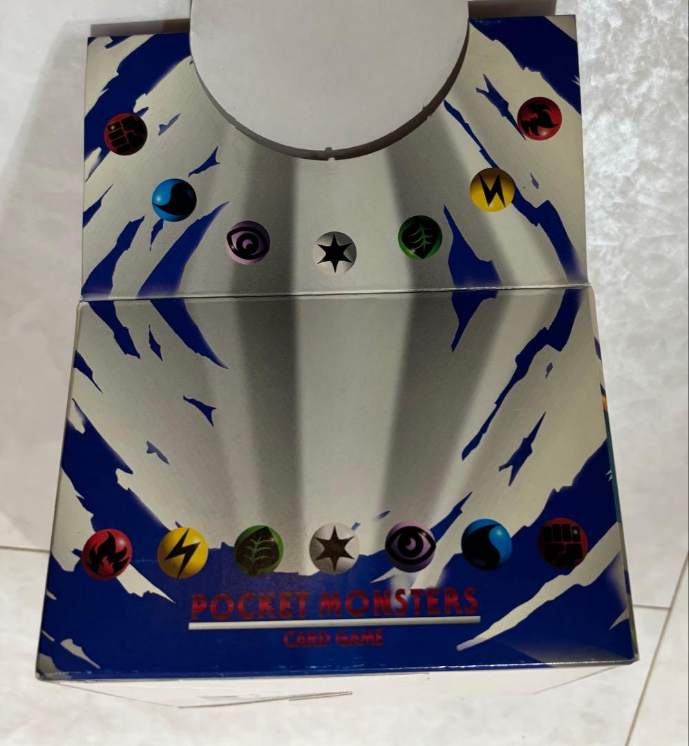 ポケットモンスターカードゲーム第一弾スターターパック　ボックス空箱