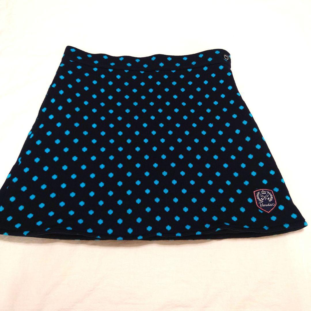 Paradiso レディースゴルフウェア セットアップ ドット ゆったりサイズ