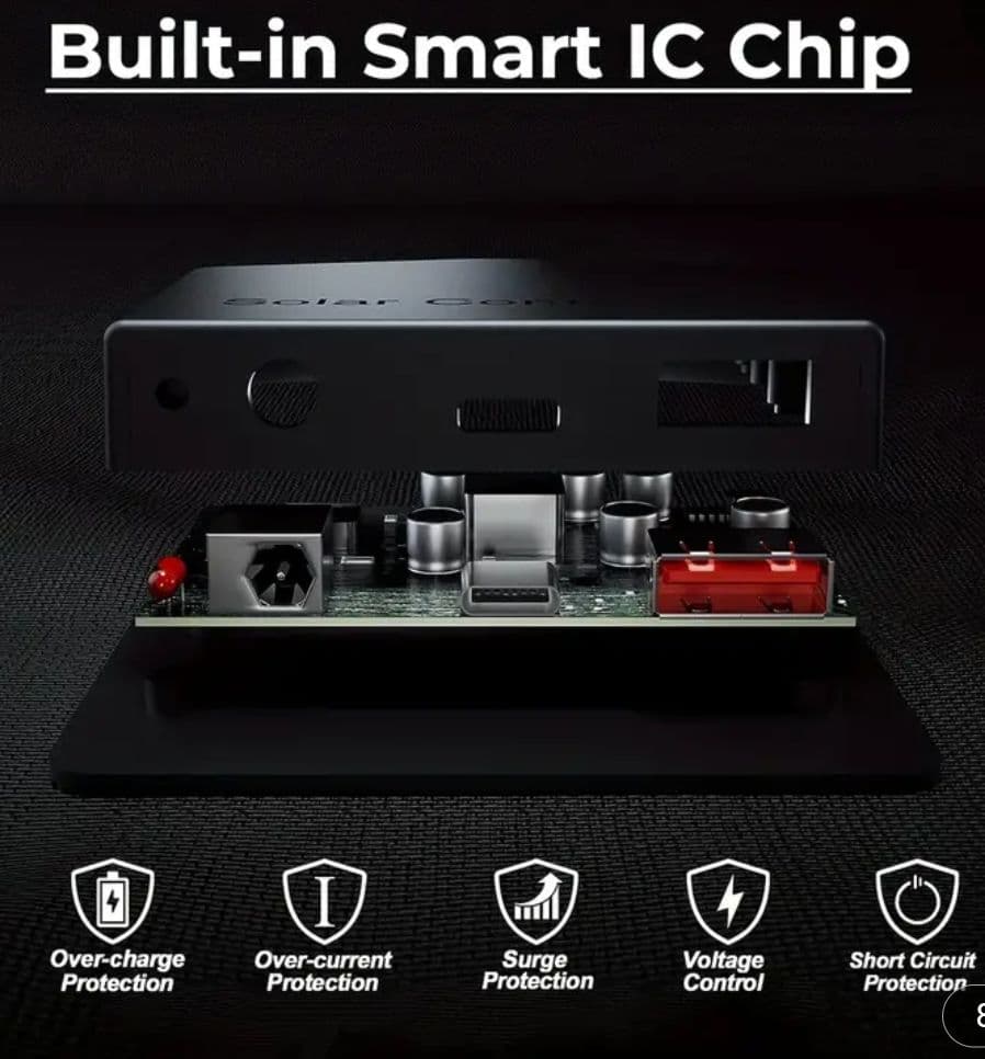 ●底値セール・スタンド付折畳式ソーラーパネル充電120W/18V・収納ケース付