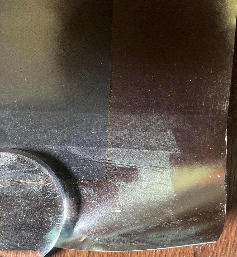 綾波レイ 新世紀エヴァンゲリオン ゴールドバージョン B2 ポスター SEGA