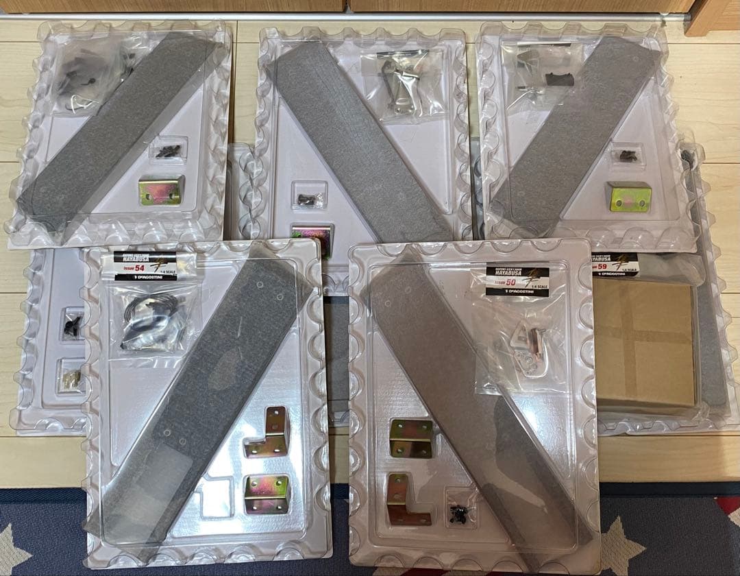 ディアゴスティーニ 隼　HAYABUSA GSX1300R まとめ売り ジャンク