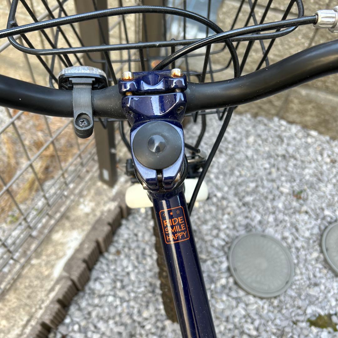 ヨツバサイクル　18インチ　ネイビー