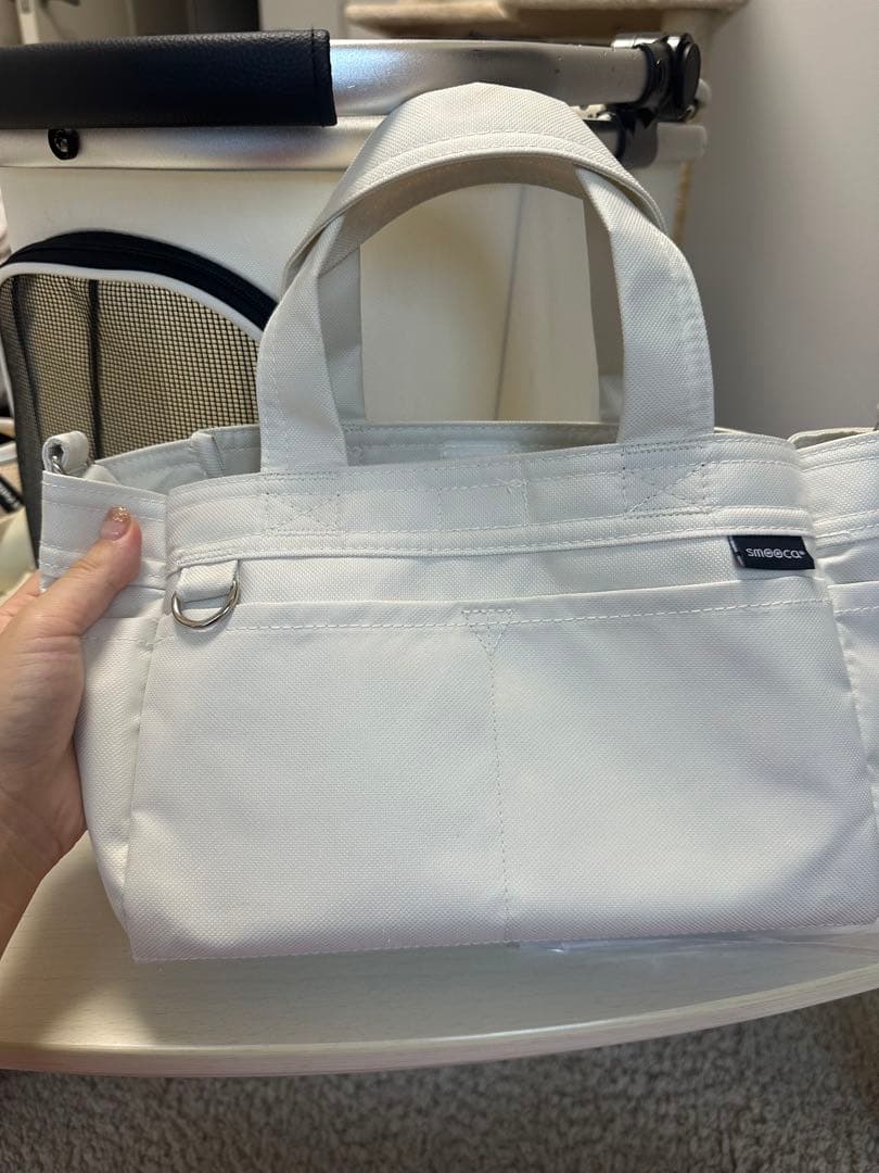 smooca ミニペットカート ホワイト 10kg対応