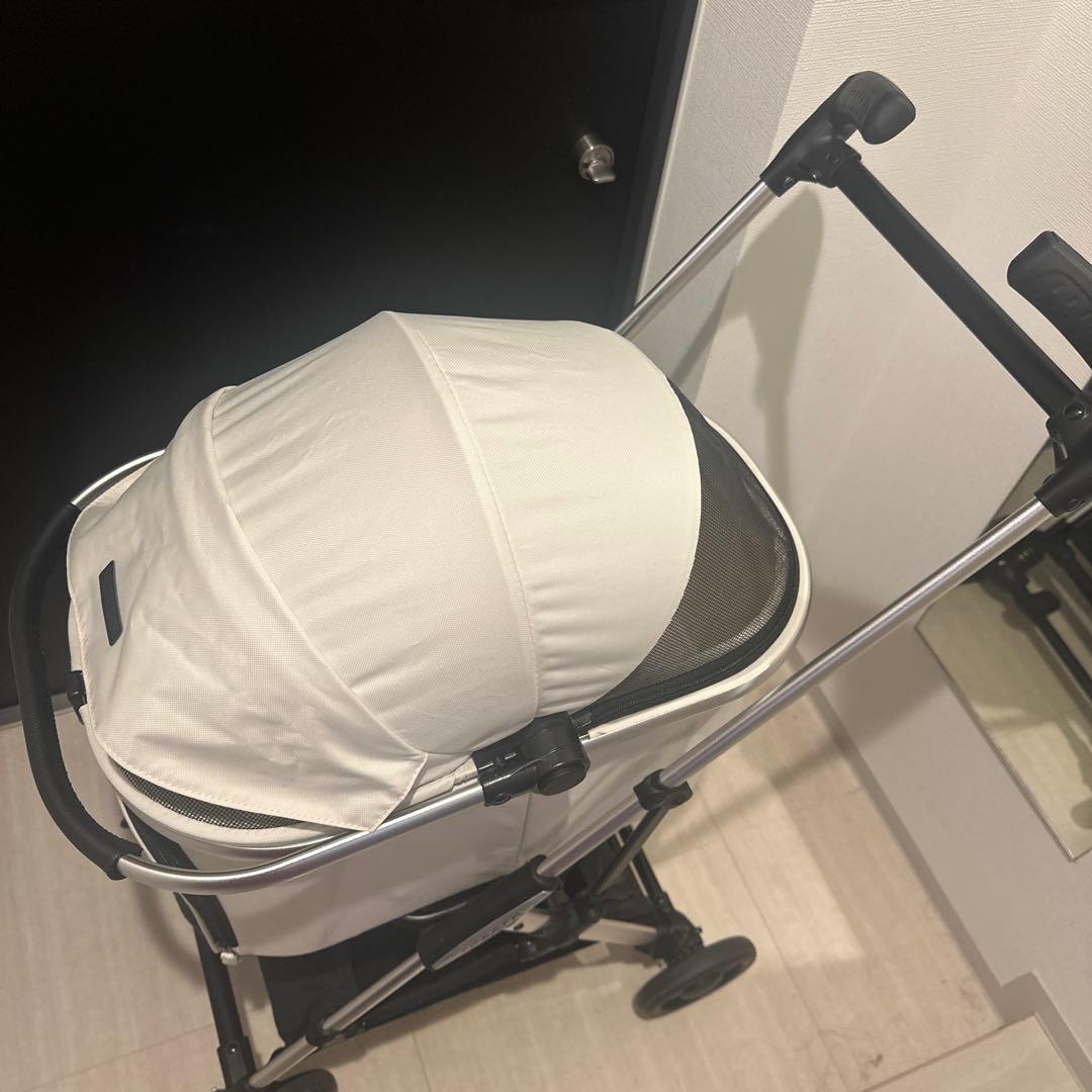 smooca ミニペットカート ホワイト 10kg対応