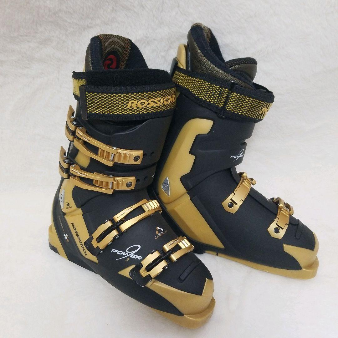 【美品】ロシニョール　ROSSIGNOL スキー　ブーツ　26.5cm ゴールド
