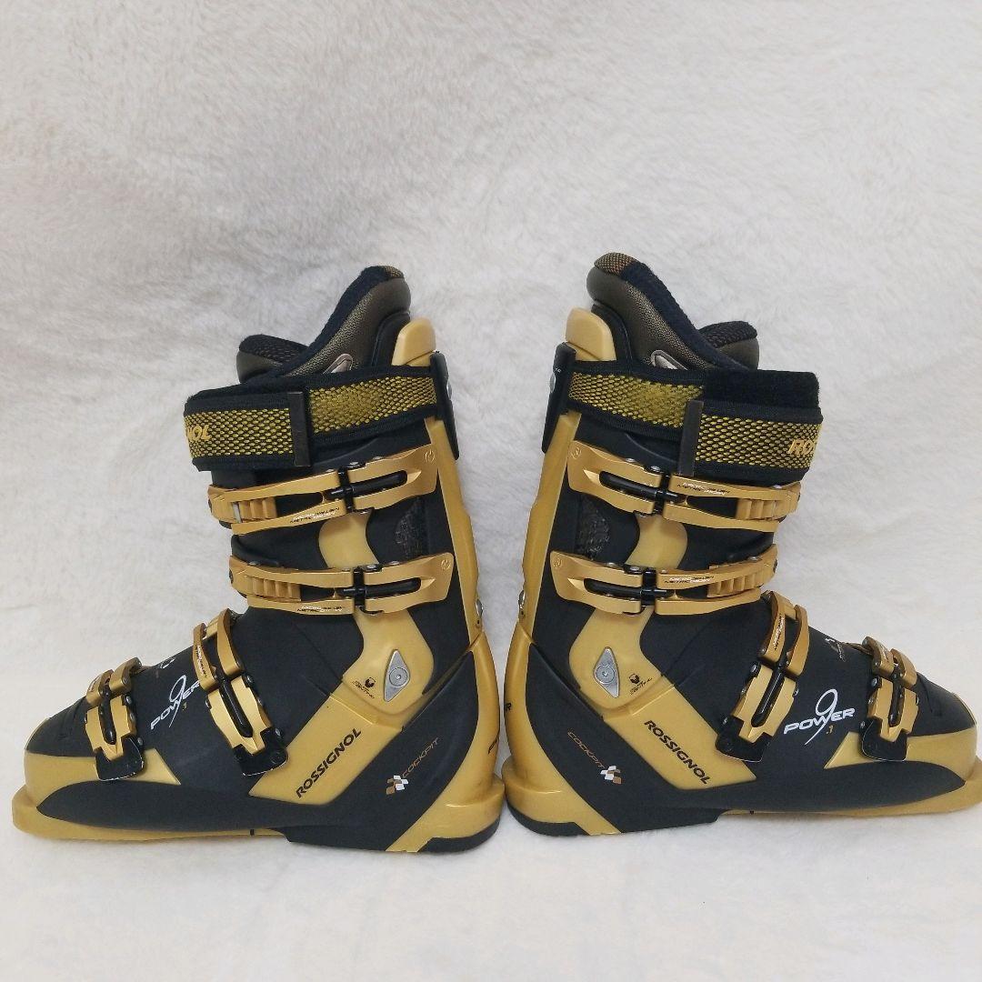 【美品】ロシニョール　ROSSIGNOL スキー　ブーツ　26.5cm ゴールド