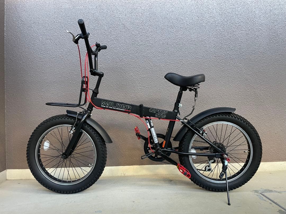 値下げ‼️【大阪　引取限定】キャプテンスタッグ　ワイルダー　折りたたみ自転車