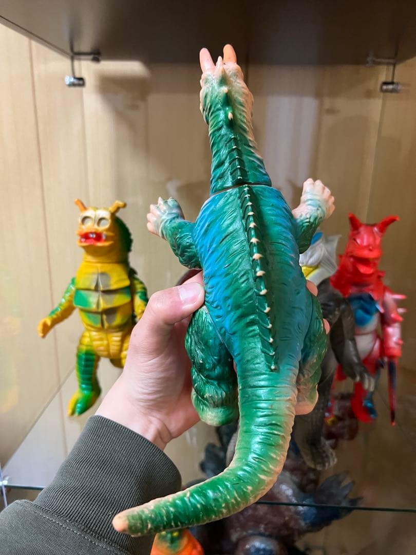 ブルマァク キングザウルス三世 当時物 早い者勝ち‼️ マルサン ソフビ ポピー