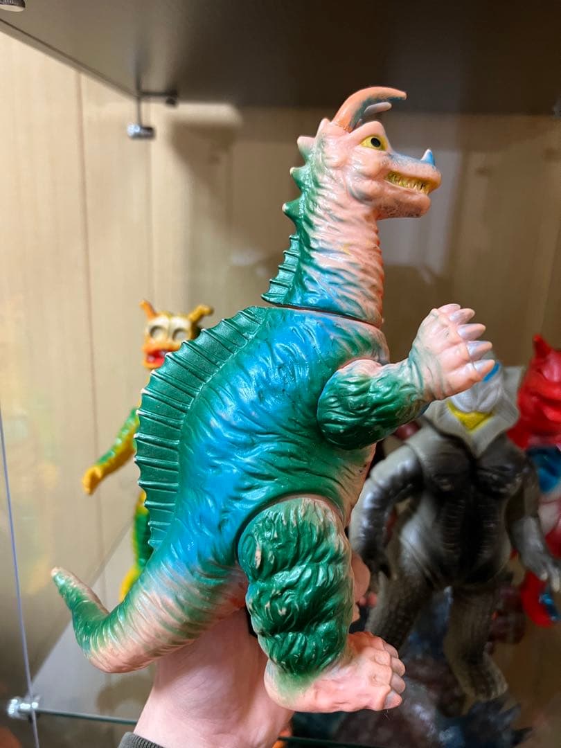 ブルマァク キングザウルス三世 当時物 早い者勝ち‼️ マルサン ソフビ ポピー