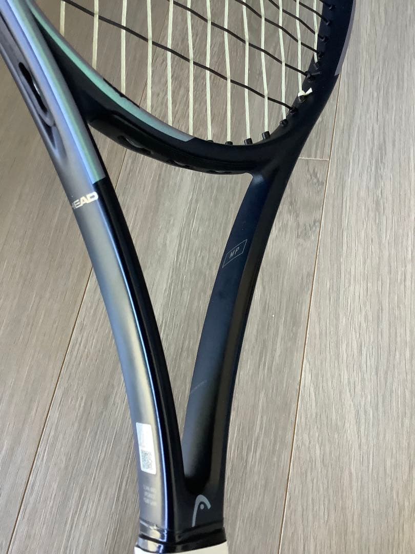 ヘッドグラビティー ストリング ナチュラル 付 タッチトニック レザーグリップ