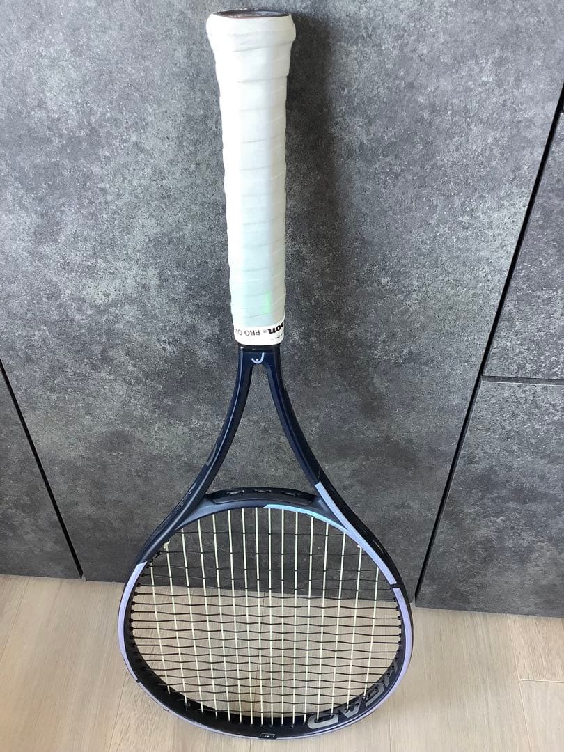 ヘッドグラビティー ストリング ナチュラル 付 タッチトニック レザーグリップ