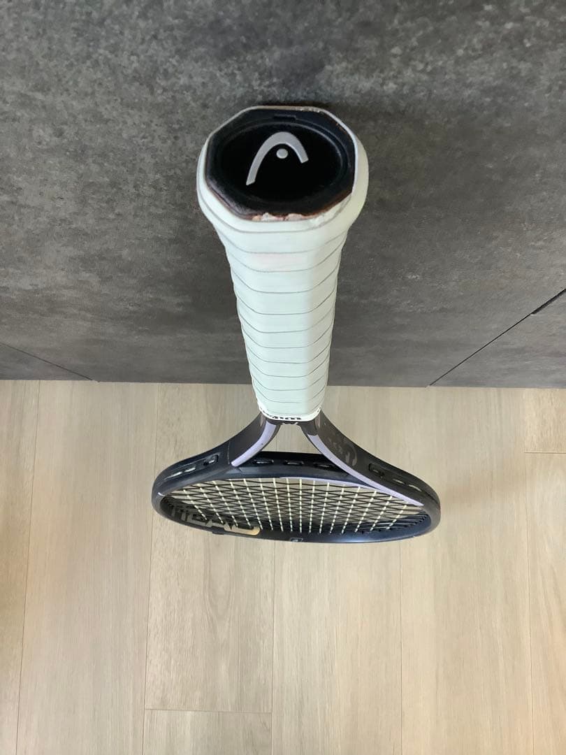 ヘッドグラビティー ストリング ナチュラル 付 タッチトニック レザーグリップ