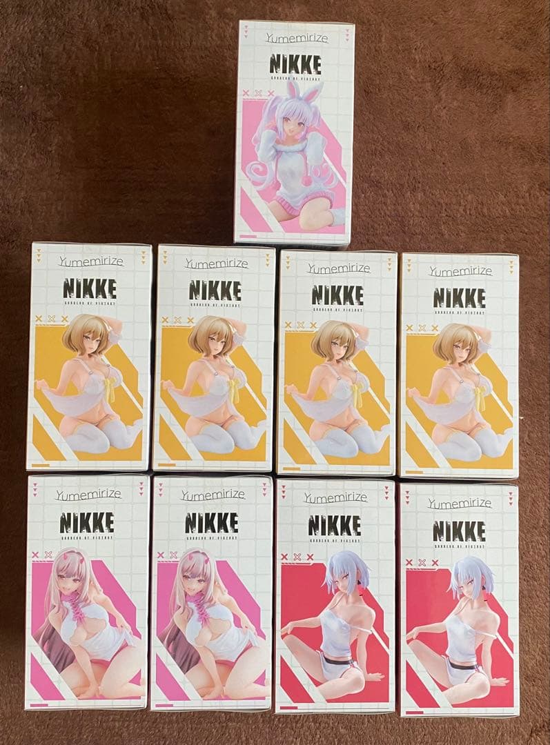 【NIKKE】勝利の女神 Yumemirize フィギュア 9点セット