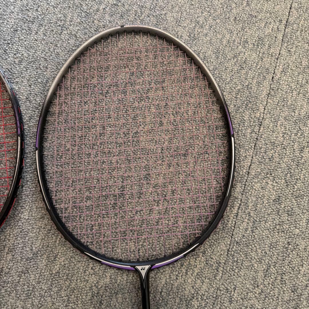 YONEX バトミントン　ラケット2本　CARBONEX 15 紫