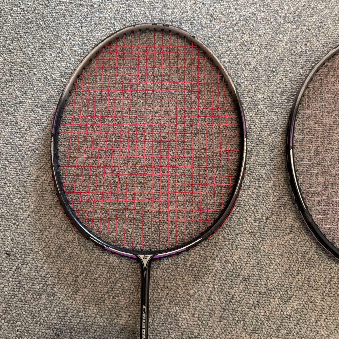 YONEX バトミントン　ラケット2本　CARBONEX 15 紫