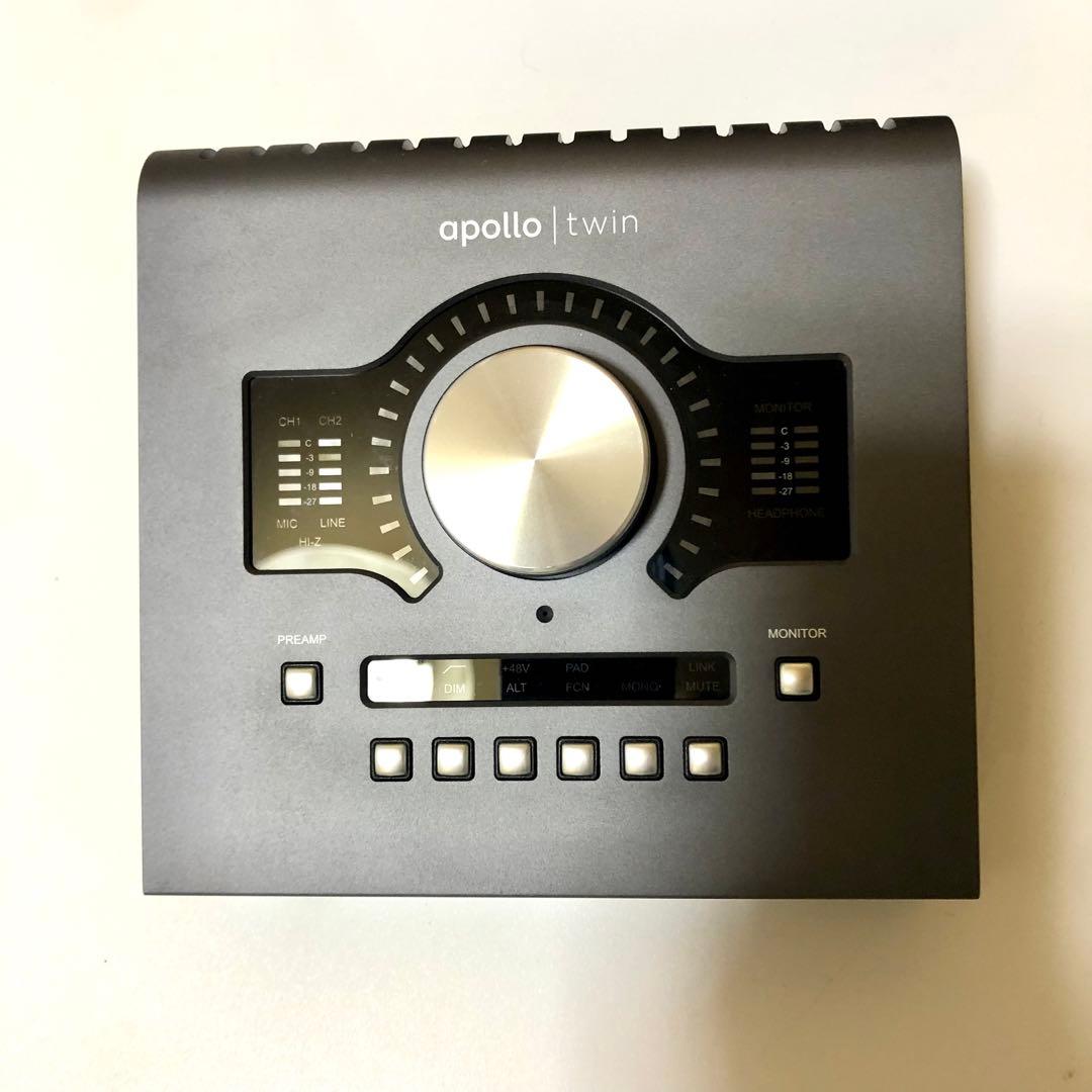 Apollo Twin MKII Duo オーディオインターフェイス　mac