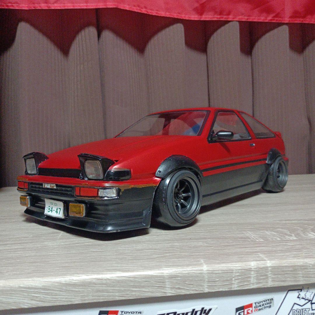 SAKURA D6シャーシ 86トレノボディ