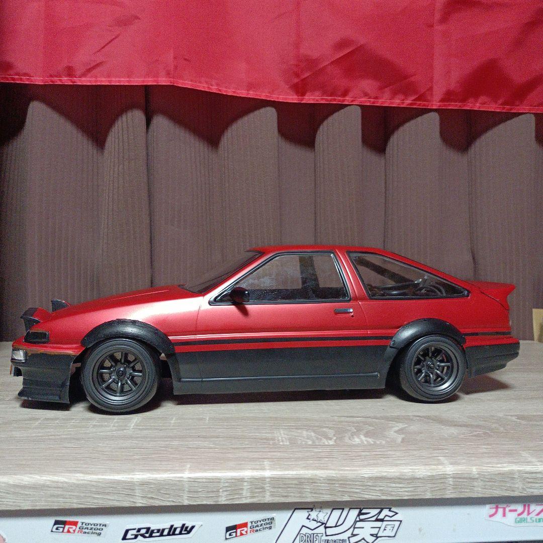 SAKURA D6シャーシ 86トレノボディ