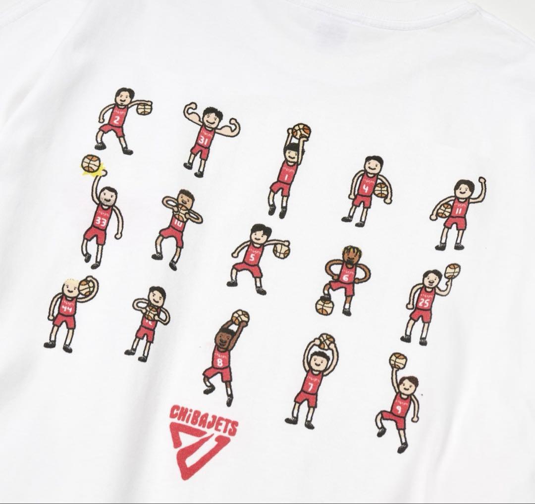 CHIBAJETS×NBA PAINT ビッグシルエットロングTシャツ　Mサイズ