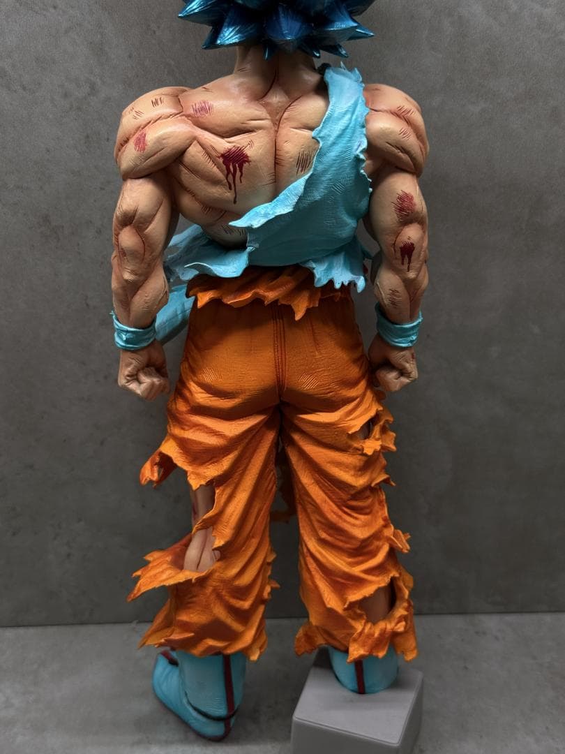 孫悟空 SMSP リペイント 超サイヤ人ブルー 3D塗装