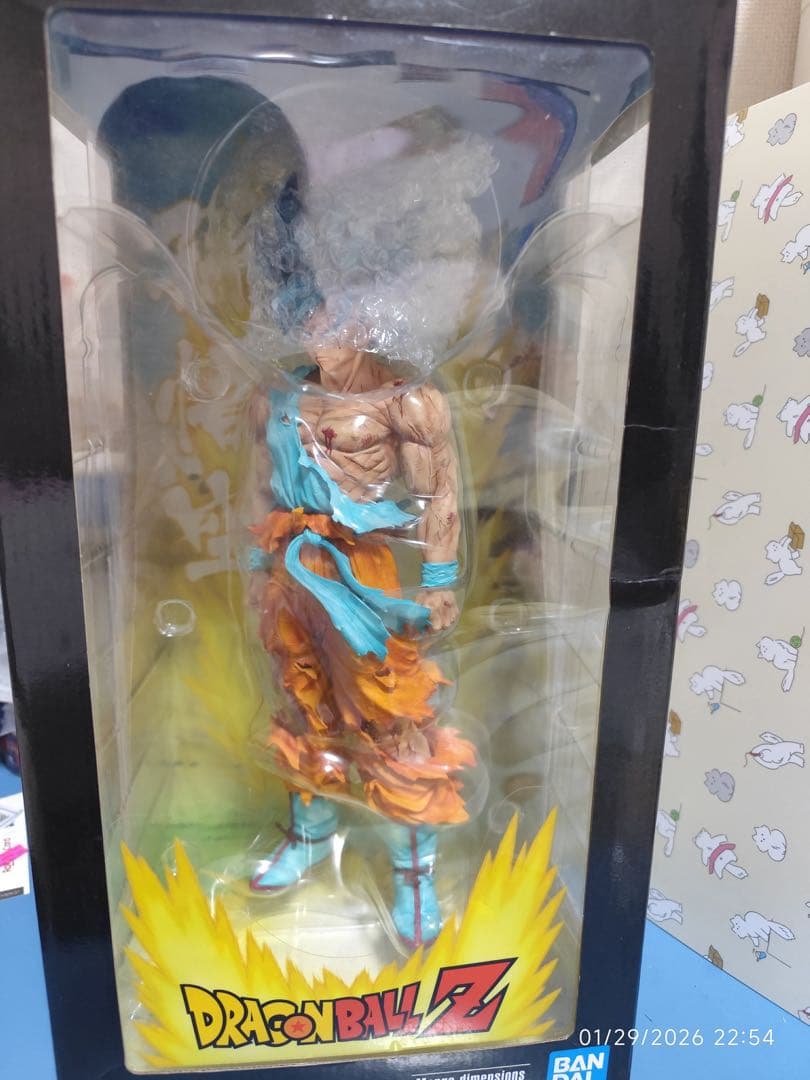 孫悟空 SMSP リペイント 超サイヤ人ブルー 3D塗装