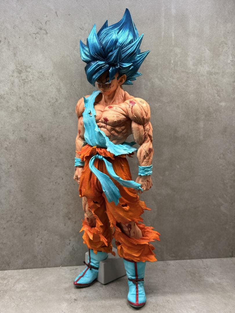 孫悟空 SMSP リペイント 超サイヤ人ブルー 3D塗装